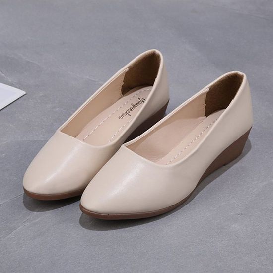 여성 오피스 웨지힐 스타일 경량 단화 구두(WE7796C)