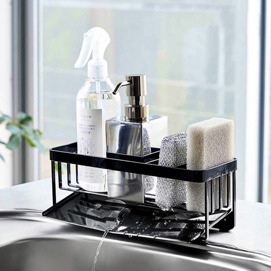 다프 주방 물빠짐 수세미 거치대 걸이 선반 건조대