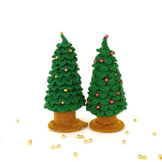 [멜로우] 니팅 키트 : 크리스마스 트리 (골드)