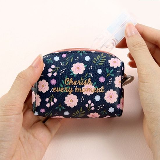 모노폴리 PU 사각파우치 S