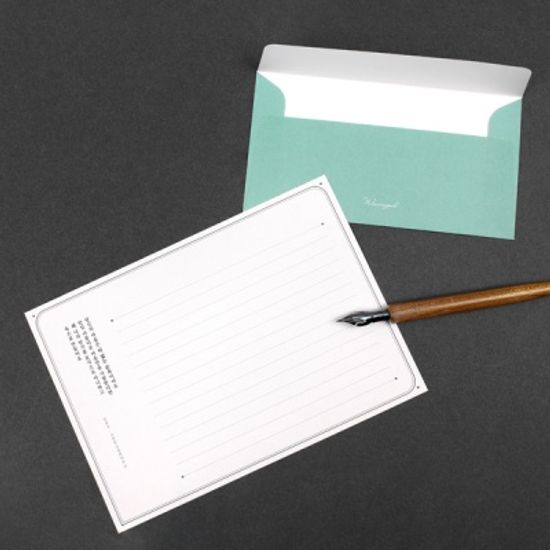 글입다 시인의 편지(편지지+봉투) - 윤동주