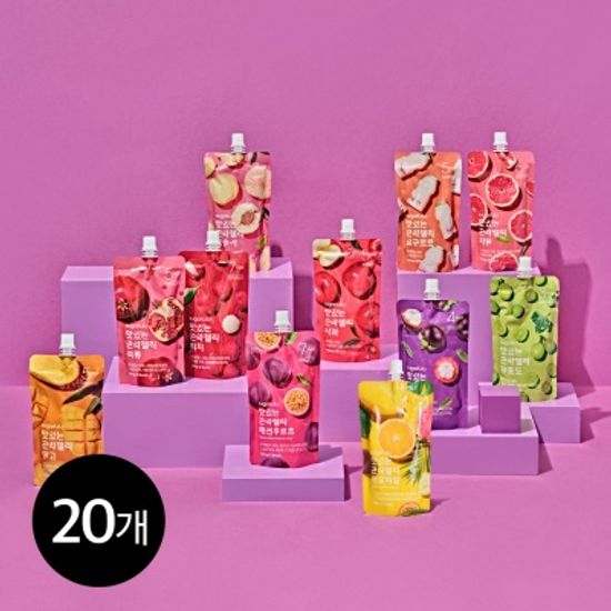 슈가로로 저칼로리 곤약젤리 13종 (150g x 20팩)