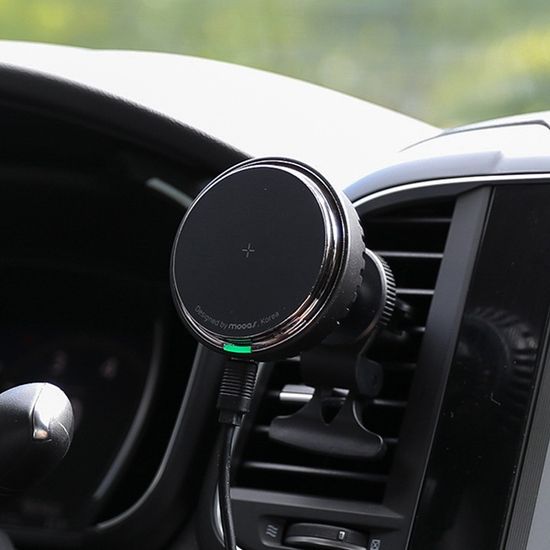 맥세이프 아이스쿨링 차량용 15W 고속무선충전 거치대