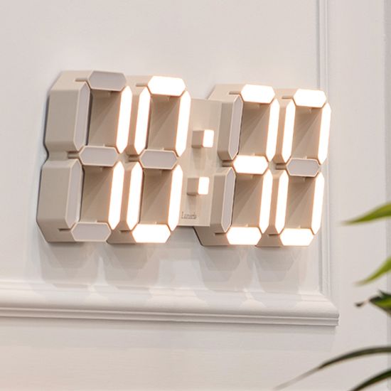 루나리스 그랑데 GPS 수신 LED 벽시계 54cm