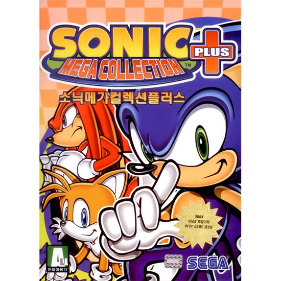 (PC-DVD) 소닉 메가 컬렉션 플러스 (Sonic Mega)