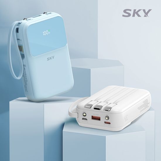 스카이 필 5in1 일체형 10000mAh 20W 고속 보조배터리