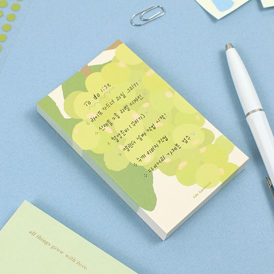 라이프가드너 메모패드 (8종)