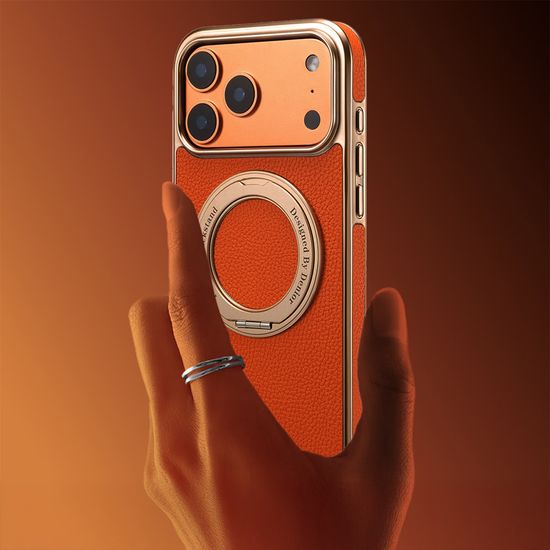아이폰 17 16 15 14 13 맥세이프 호환 링 가죽 케이스