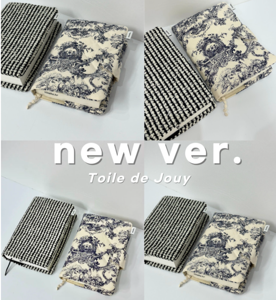 [북커버] 뜨왈드주이 네이비 패브릭 커버