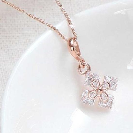 Woman daily 14KGP rose gold 체인 목걸이 CH1759197