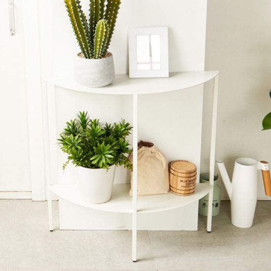 철제 ST057 반달 대 화분선반