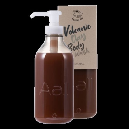 에이올 화산송이 비건 무실리콘 바디워시 650ml 2개