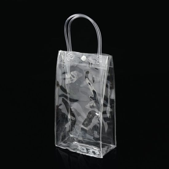 투명 PVC 쇼핑백 10p세트(15x25cm) 선물가방