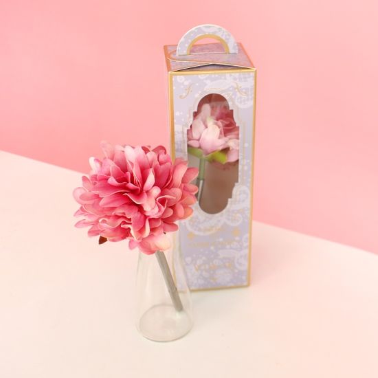 핑크 그레이스풀 피오니 작약 플라워펜 - pink graceful peony flower pen