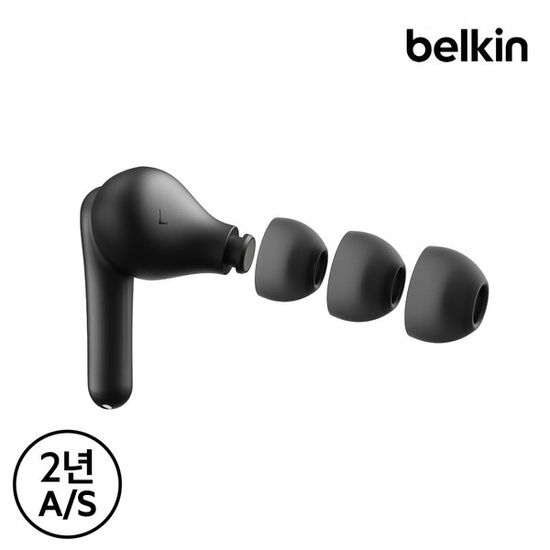 벨킨 사운드폼 ANC 노이즈캔슬링 무선 이어폰 AUC015