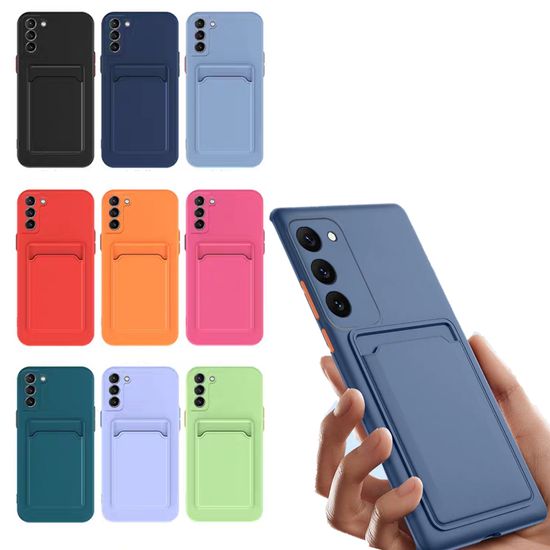 갤럭시 s26 s25 s24 s23 컬러 젤리 카드 포켓 케이스
