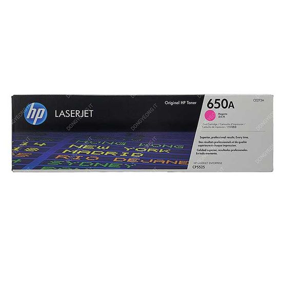 HP 정품 LASERJET CE273A 토너 빨강 650A