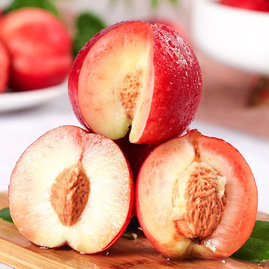 꿀폭탄 과즙팡팡 털없는 신비복숭아 1kg(15-18과)소과