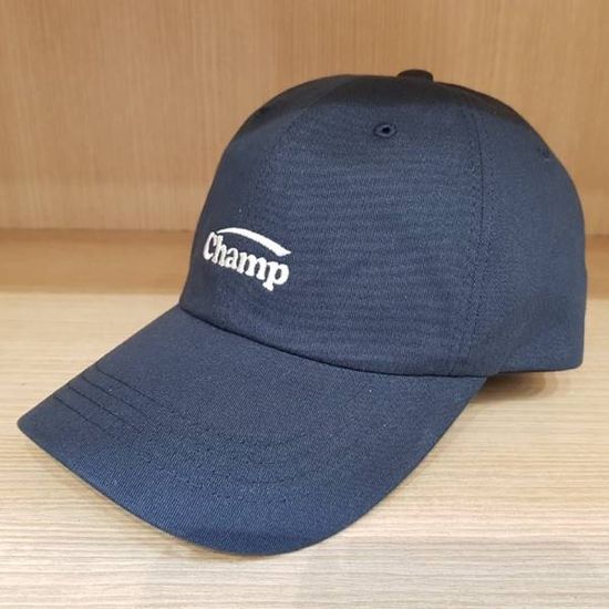 [애슬릿]챔프 자수 남성 여성 깊은 야구 모자 볼 캡