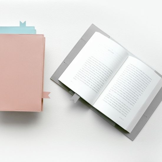 [1+1]소이믹스 러브썸 가죽 북커버 + 북마크 SOBOOK1