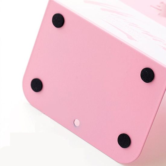 L형 미끄럼 방지 스틸 북엔드 2개 세트