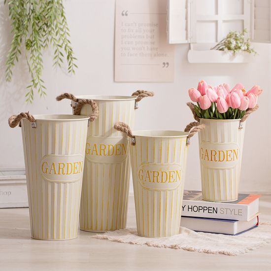 긴 양철 바스켓 4종 레몬 (택1)