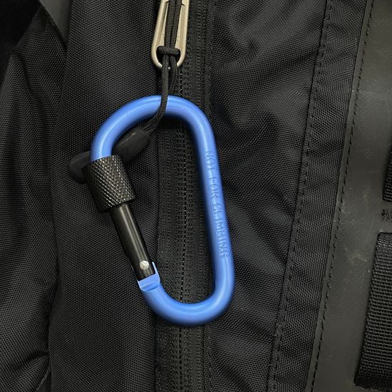 D형 카라비너 8cm 고리 키링 키 가챠 가방 열쇠 링 