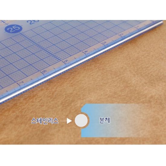 레이메이 스텐레스부착 30cm 논슬립 방안 직자/컷팅자