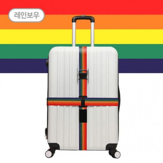 십자형 투웨이 캐리어벨트 러기지벨트 캐리어밴드 캐
