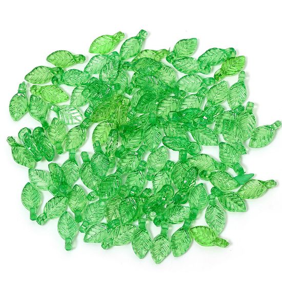 나뭇잎 비즈 공예 재료 화분 식물 키링 끈갈피만들기