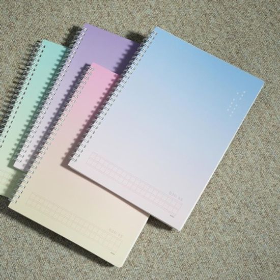 핑크풋 별빛원고지노트(400자)