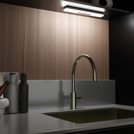 LED 충전식 무선 센서바 297mm 대용량 배터리 