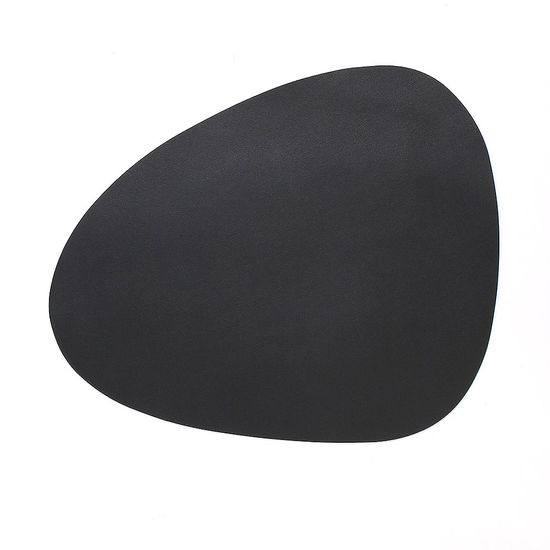 [쿠킹홈]페블 양면 가죽 테이블매트(블랙+레드)