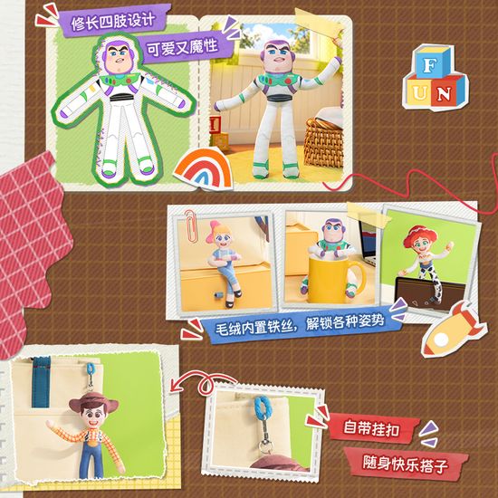 [TOPTOY] 토이스토리5 트위스트 펀 키링 서프라이즈백
