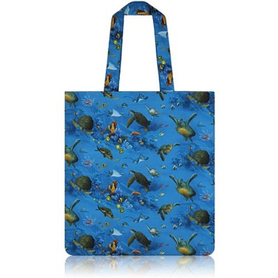 nother Sea Turtles Flat Tote / 나더 바다거북 플랫 토트백