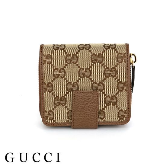 구찌 GG 캔버스 미디엄 반지갑 346056 KY9LG 8610