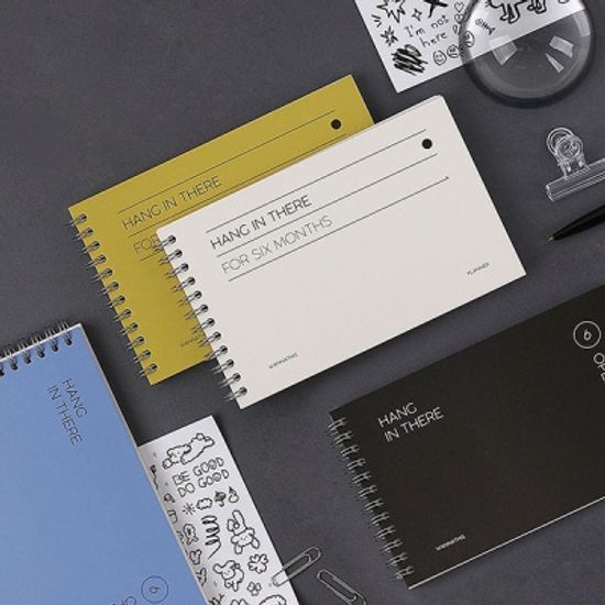 행인데얼 와이드 위클리 6개월 스터디 플래너