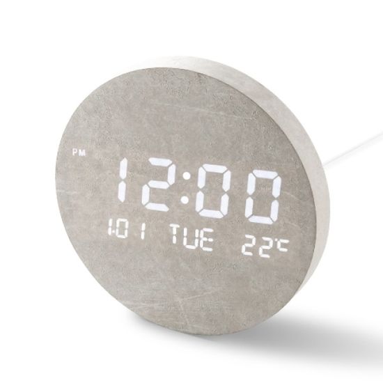 플라이토 문클락 인테리어 LED 벽시계 19.5cm JS-i109