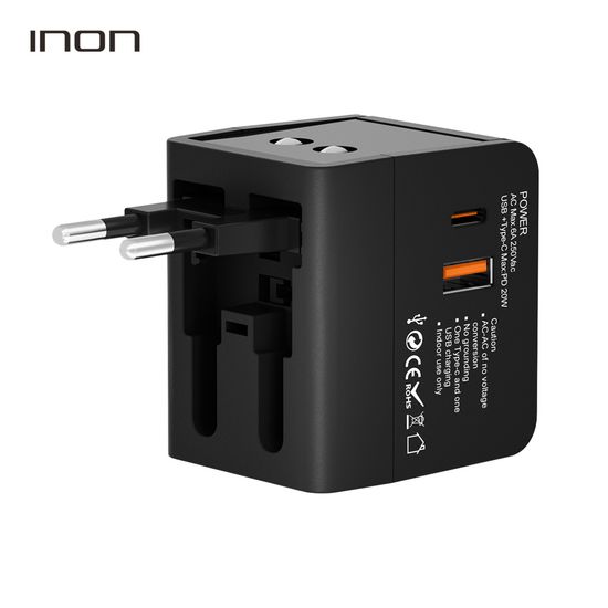 아이논 PD20W USB 2포트 해외여행용 어댑터 IN-TA210C