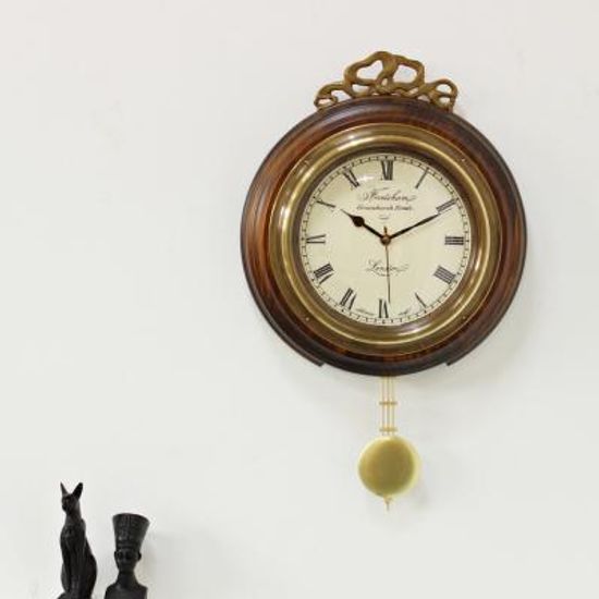 (krod015)저소음 레트로 하버드 벽시계