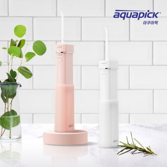 아쿠아픽 휴대용 코드리스 구강세정기 AQ-208