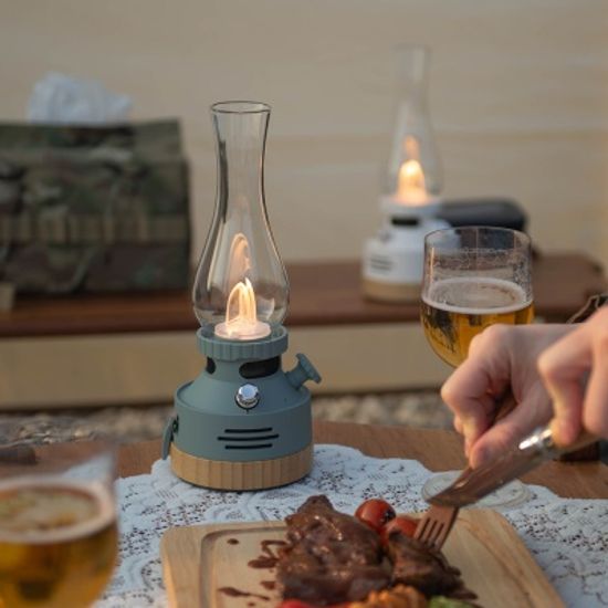 [무아스] LED 캠핑 랜턴 무선 스피커 무드등 조명 