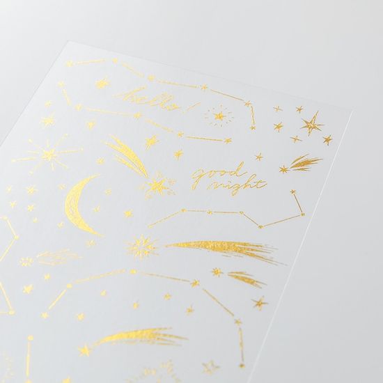 FOIL TRANSFER STICKER - Star