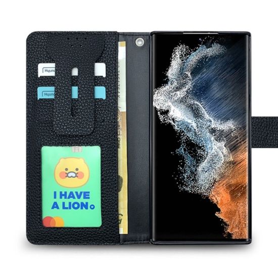 갤럭시노트20 리미트 소가죽 카드 지갑 케이스