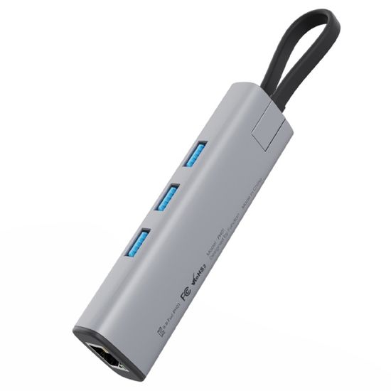 펀디안 USB3.1 Gen1 C타입 기가비트 랜카드 멀티허브