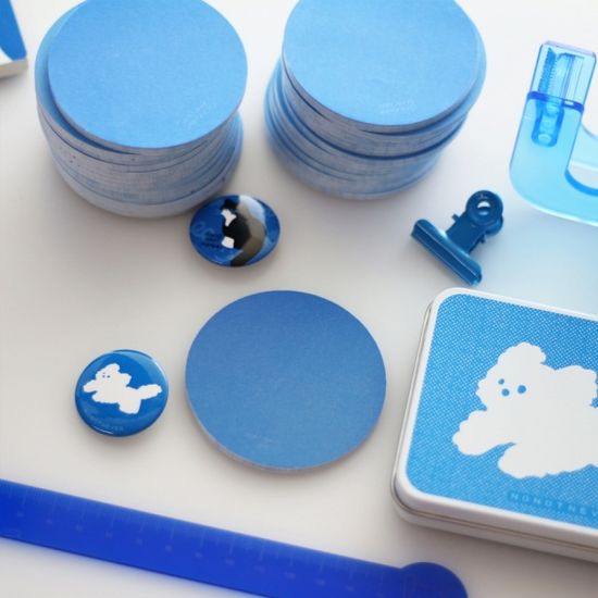 [ 메모패드 ] 블루닷점착메모지