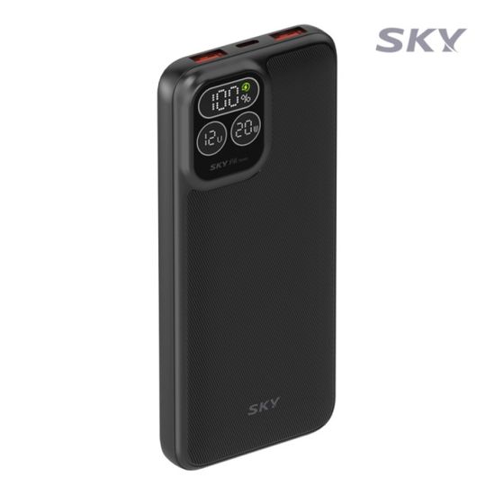 [1+1] 스카이 필 20W LCD 고속 보조배터리 10000mAh