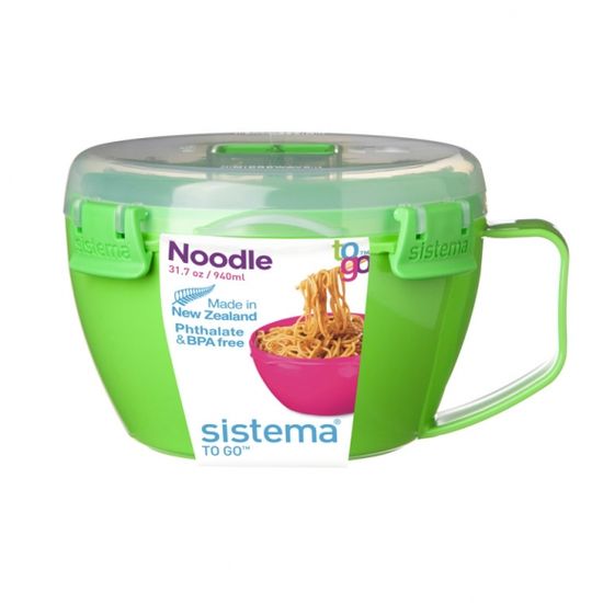 [시스테마] 투고 누들볼 전자레인지용기940ml(4컬러)