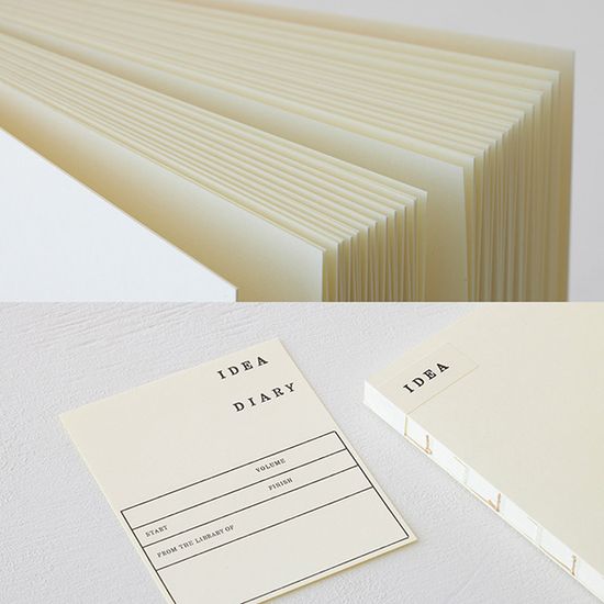 MD Notebook Thick (A5 Square) 무지
