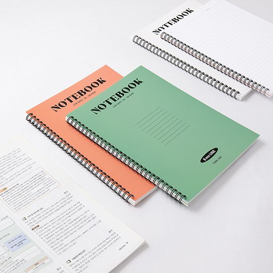 베이직 라인 노트 B5_스프링 공부 필기